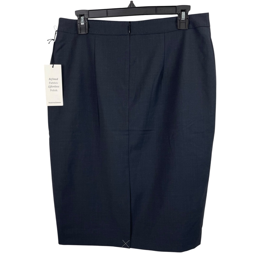Ann Taylor | Charcoal Gray Wool Blend Pencil Skirt New - Picture 4 of 9